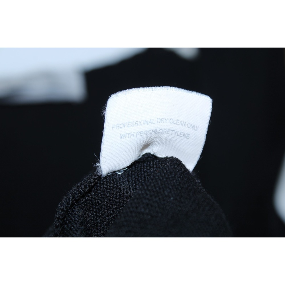 Yves Saint Laurent Women's Large Black White Wool Knit Vest - Picture 6 of 9